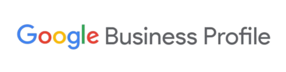 A google business profile logo on a white background