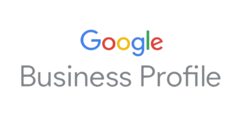 A google business profile logo on a white background.