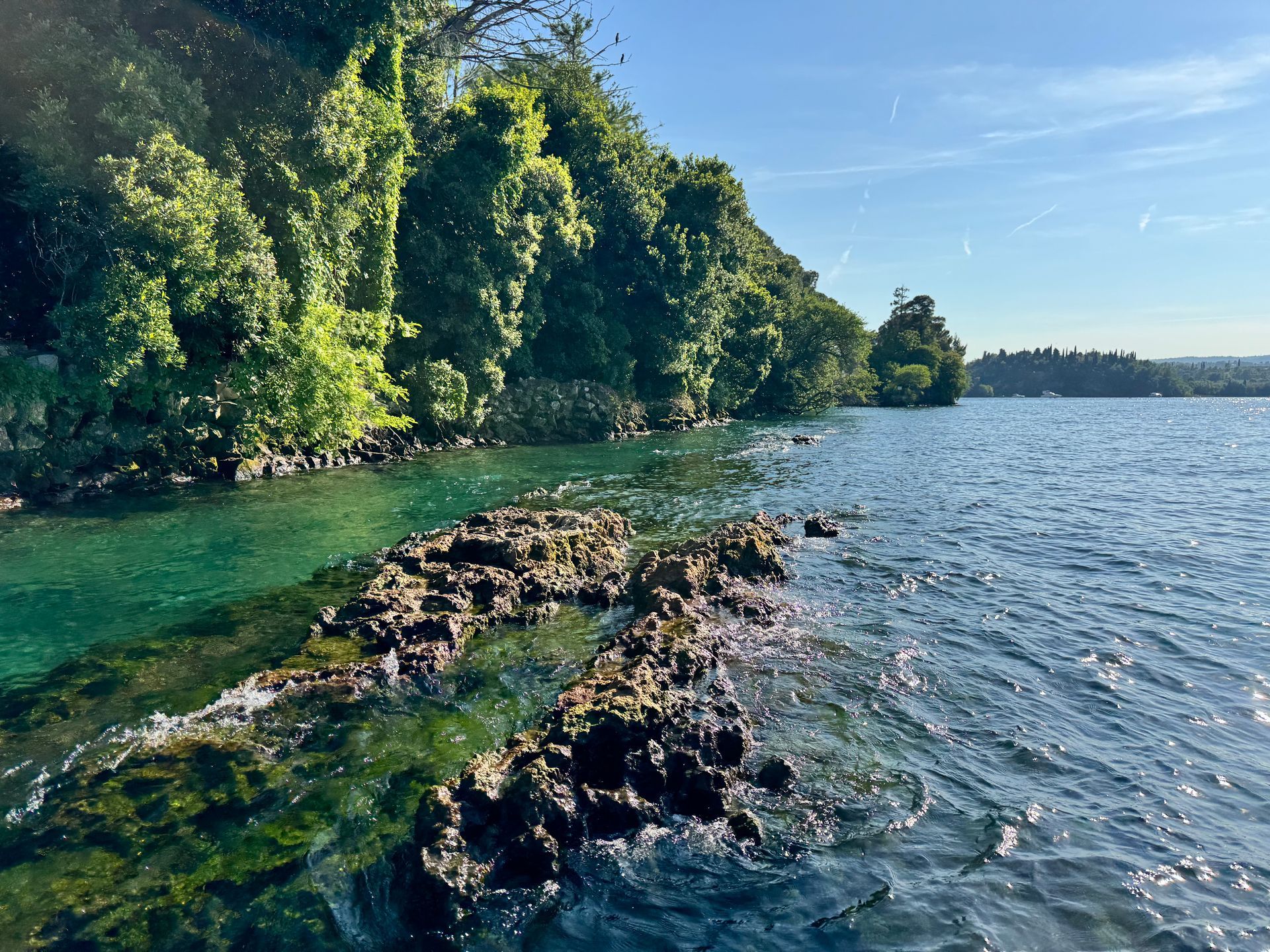 Tour privato in Stand Up Paddle alla scoperta dei fondali dell'Isola del Garda