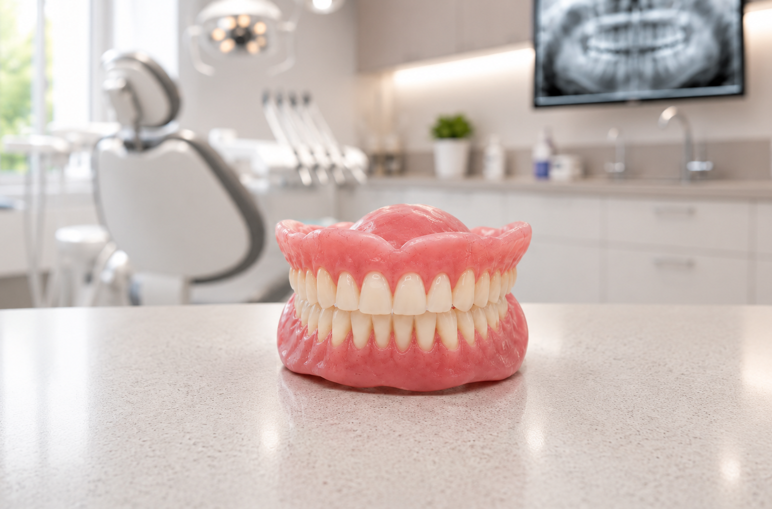 Complete dentures at Robert A. Lantzy DMD, Dentures in Newtown, PA