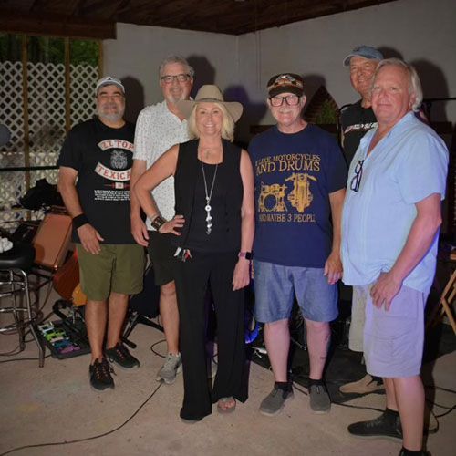 Six People Posing Indoors At A Casual Gathering at Robert A. Lantzy, DMD, LCC  in Newtown, PA