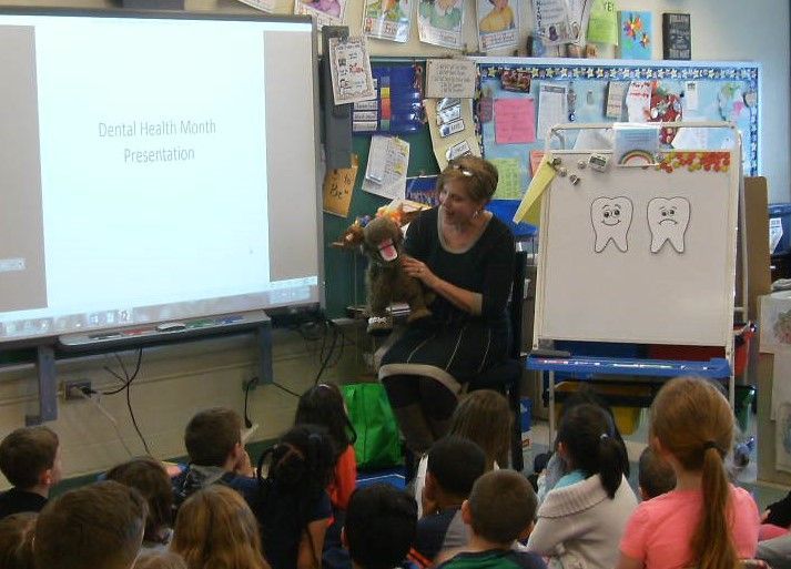 Robert A. Lantzy, DMD, LLC Community Outreach Dental Health Month