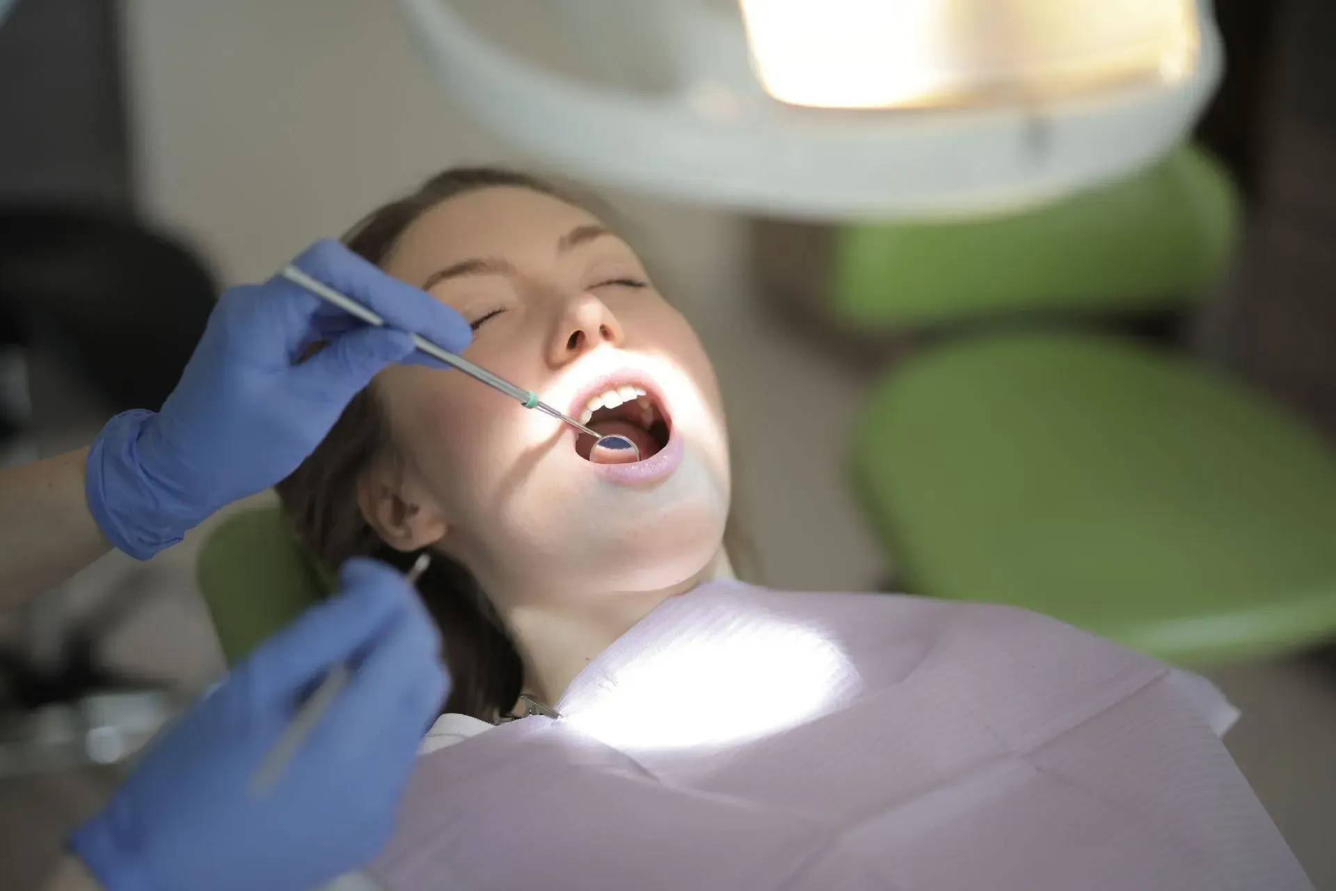 Child receiving dental sealants at Robert A. Lantzy DMD, Dental Sealants in Newtown, PA