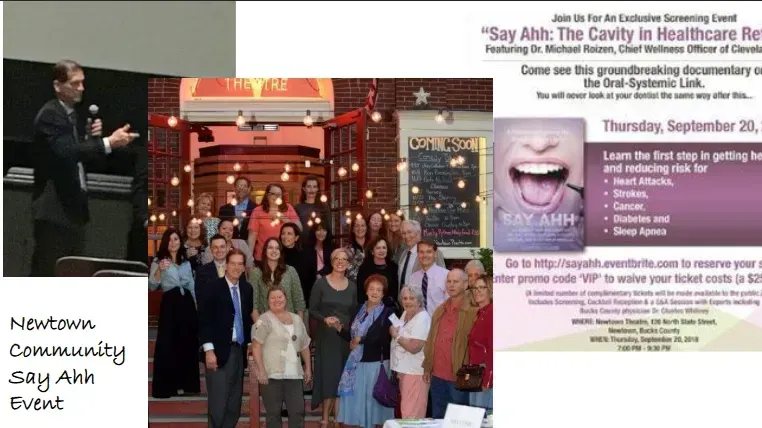 Robert A. Lantzy, DMD, LLC Community Outreach Community Education & the Say Ahh Event