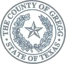 The seal of the county of Gregg state of Texas