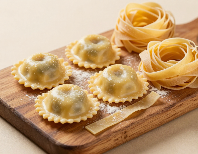 Pastas de todos los días.