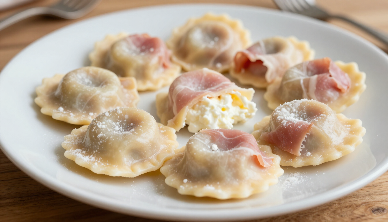 Ravioles de jam&oacute;n y ricota: el producto estrella de Fratelli Ursino Pastas