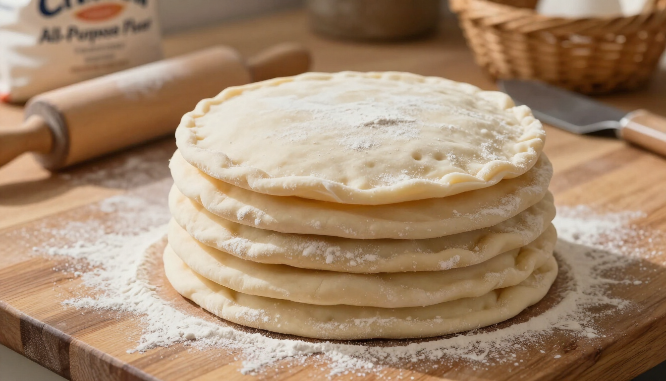 Discos de empanadas y pastas frescas