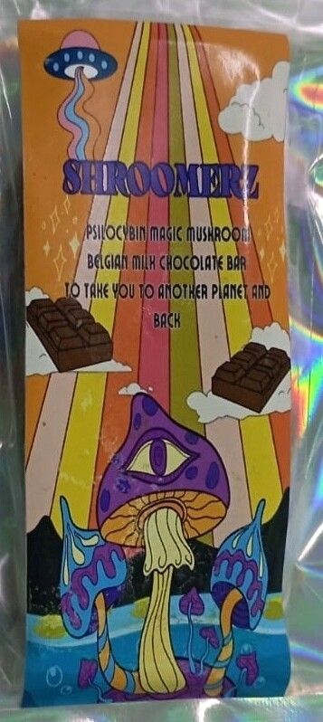 Magic Mushroom Belgium chocolate bars