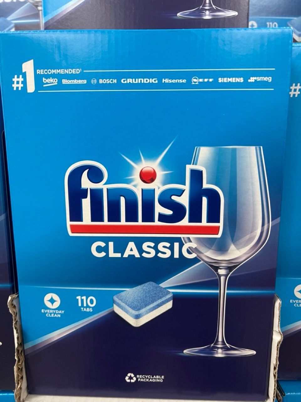 Finish Dishwashing Box of 110 Tablets — Discount Groceries in Ballarat