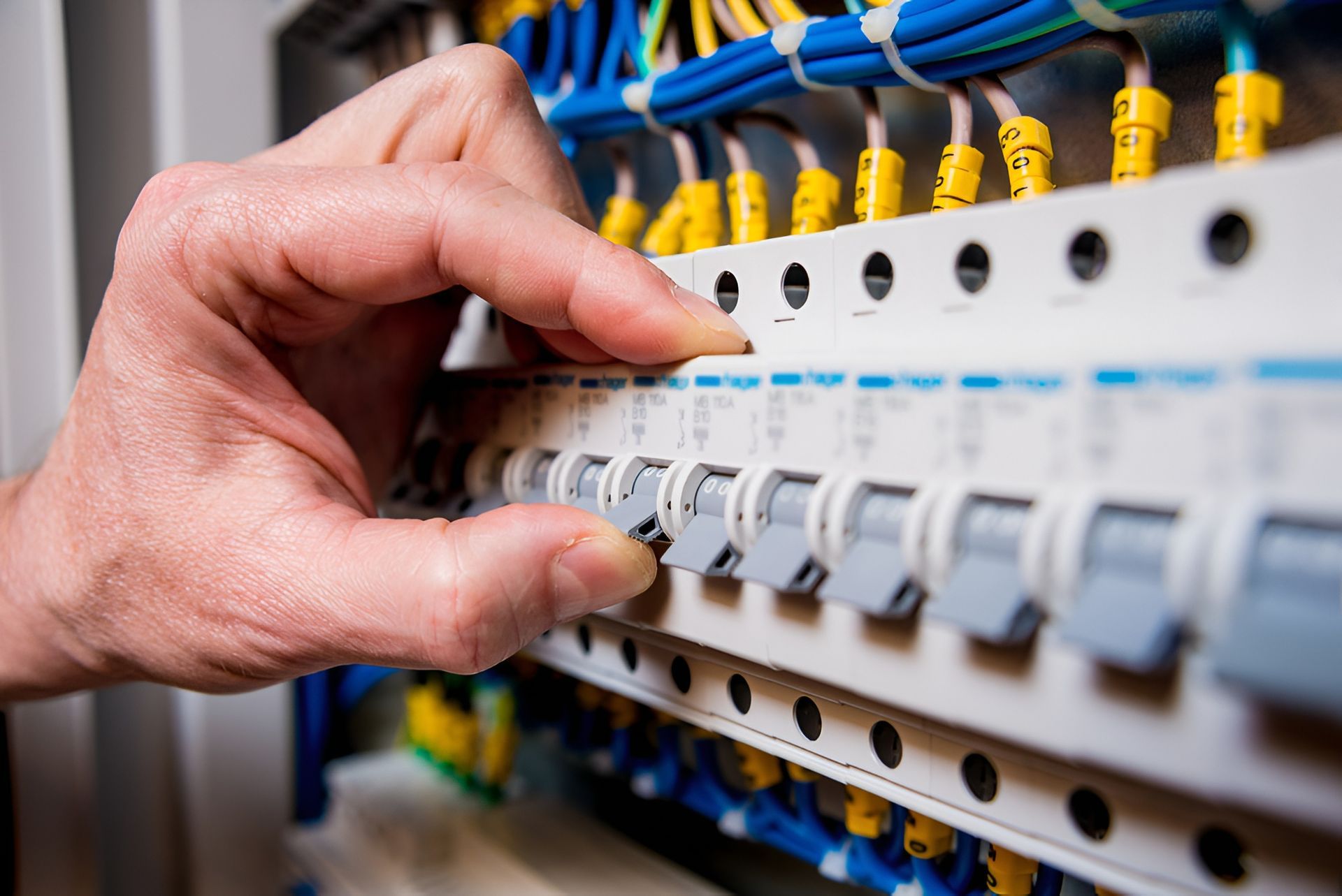 A Circuit Breaker in A Panel — Paul Wiedman Electrical in Harristown, QLD