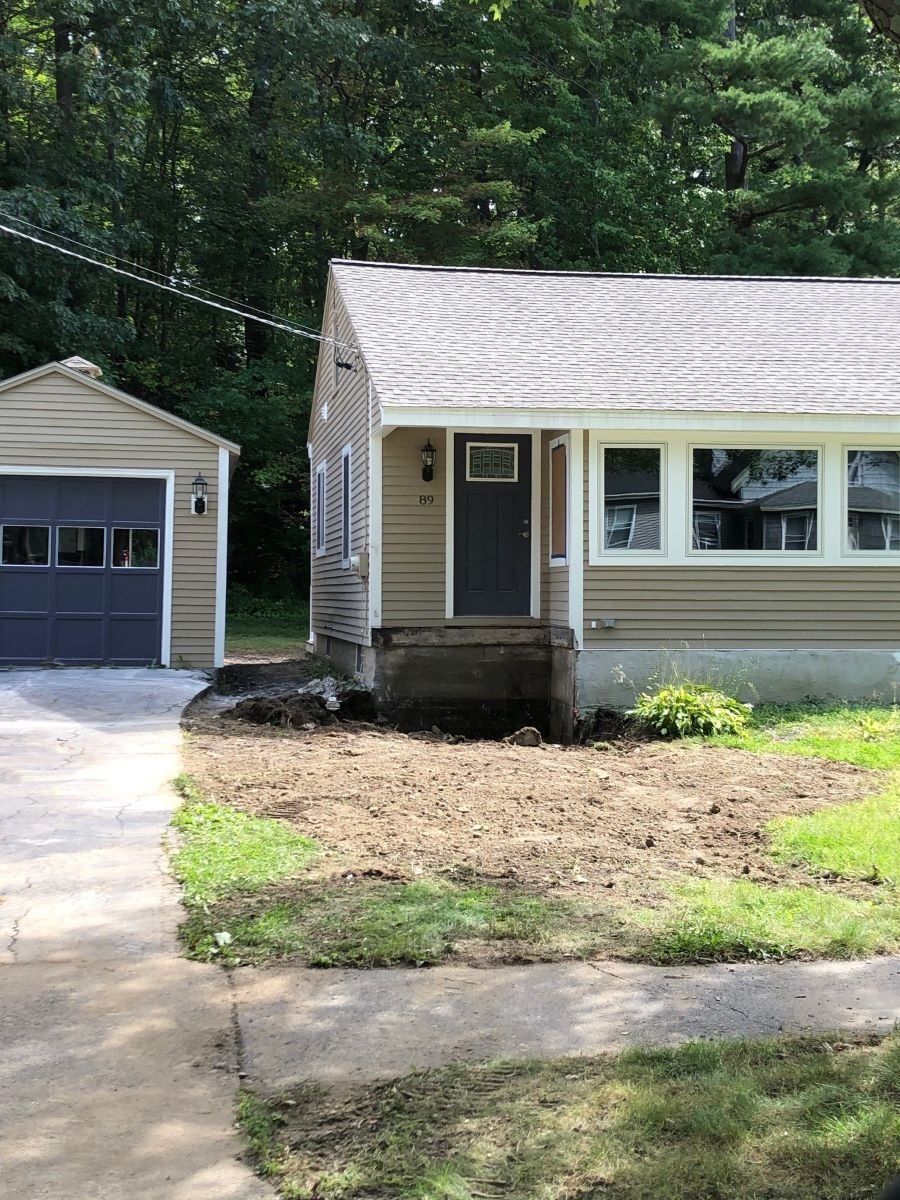 Residential concrete removal in Maine