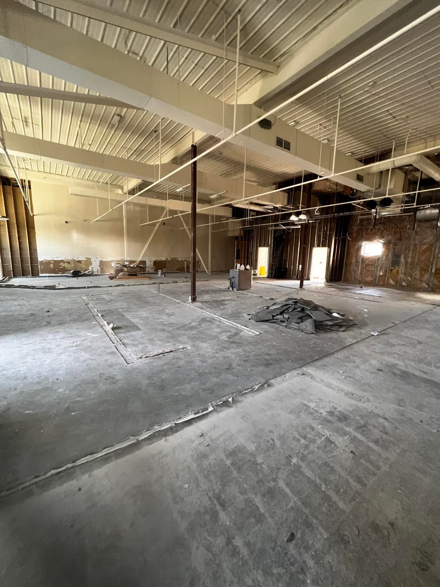 After photo of an interior demolition project in Freeport, ME