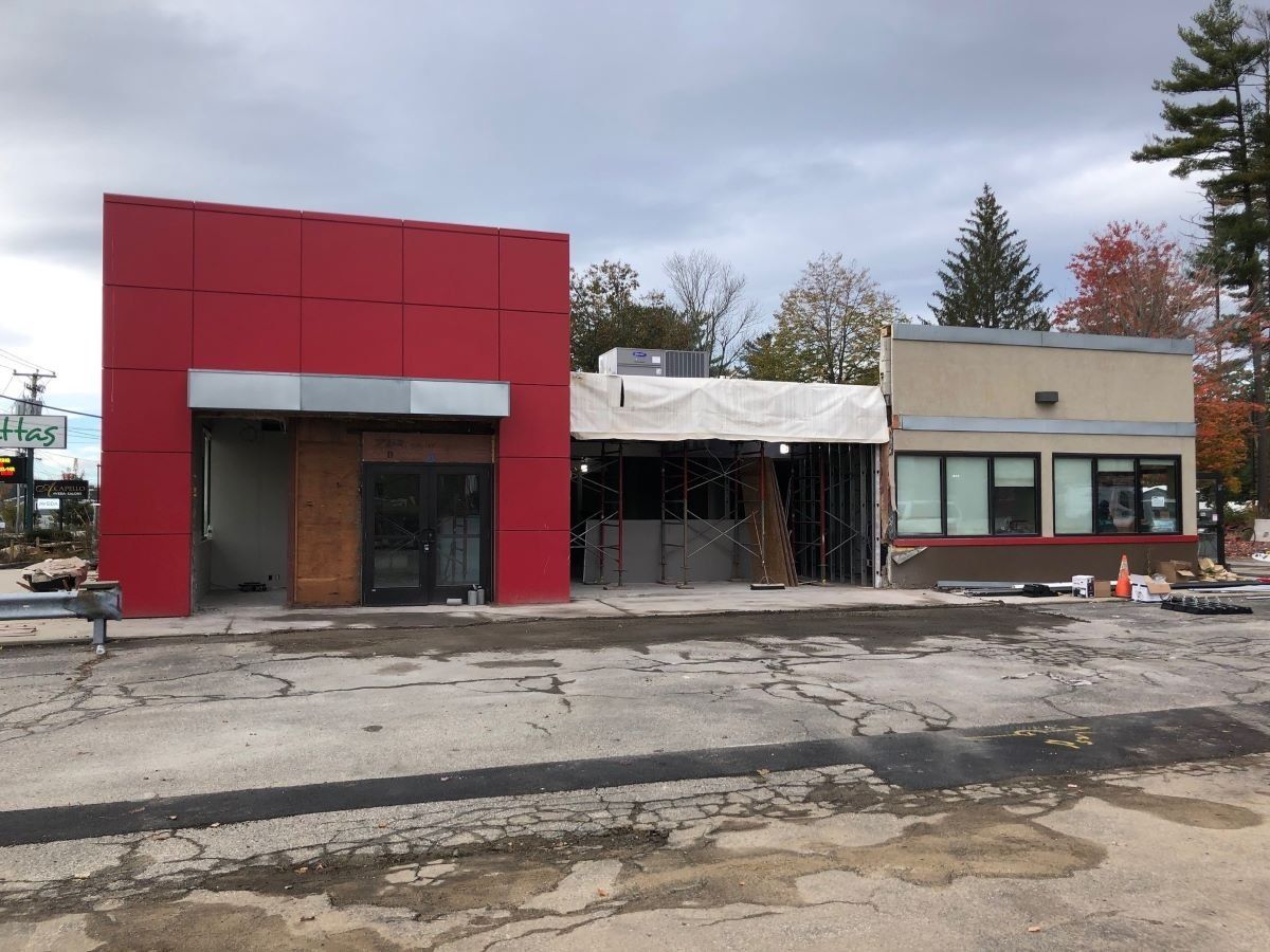 Krispy Kreme Demolition completed by Briggs Contracting in Saco, Maine