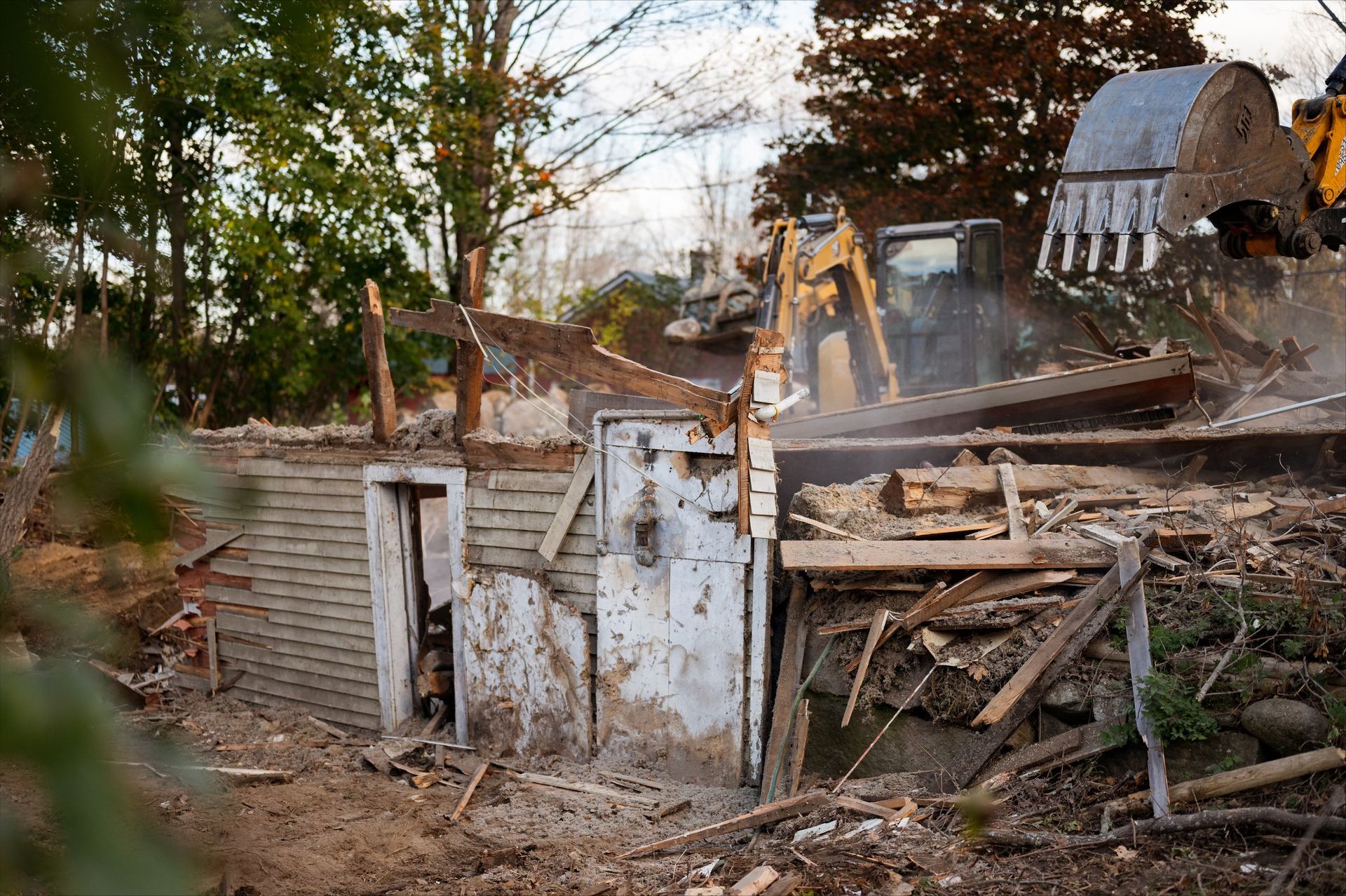 Exterior Demolition in Maine