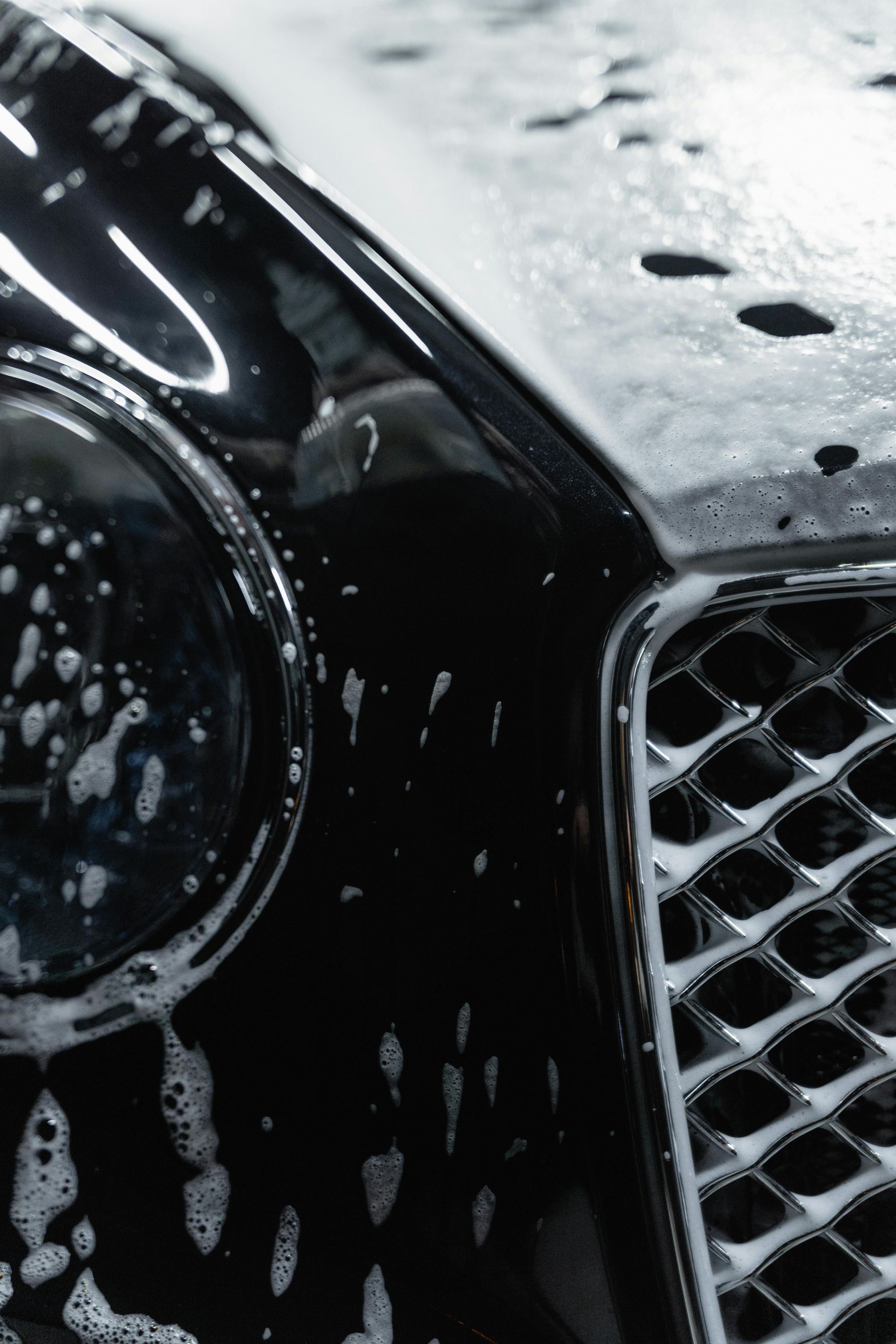 Auto poetsen, oog voor detail