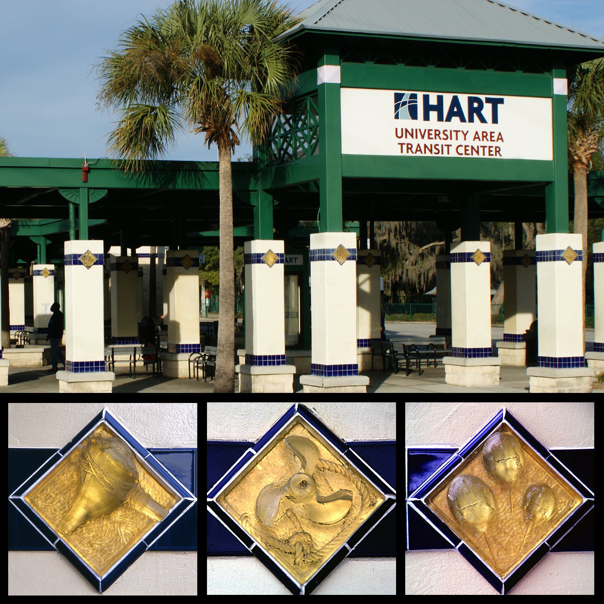 A picture of the hart university area transit center