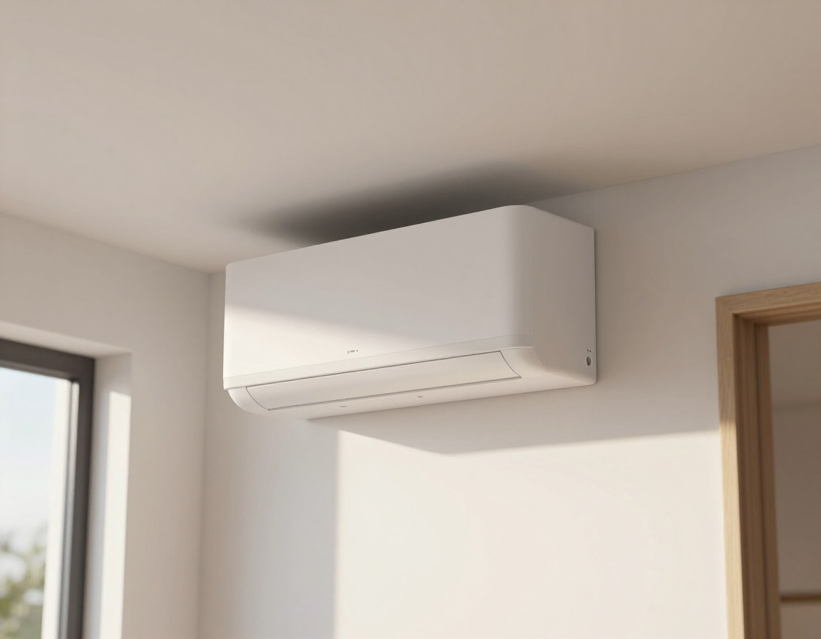 Energy-efficient ductless mini-split system installed in a Southern California home by A&B Malibu Plumbing, Heating & Electrical