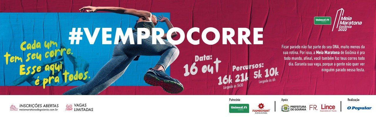 13ª edição da Meia Maratona de Goiânia 13ª edição da Meia Maratona de Goiânia