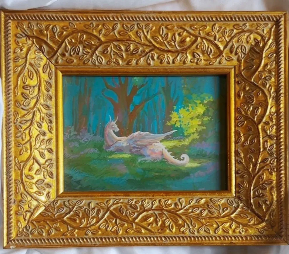 dragon in the clearing