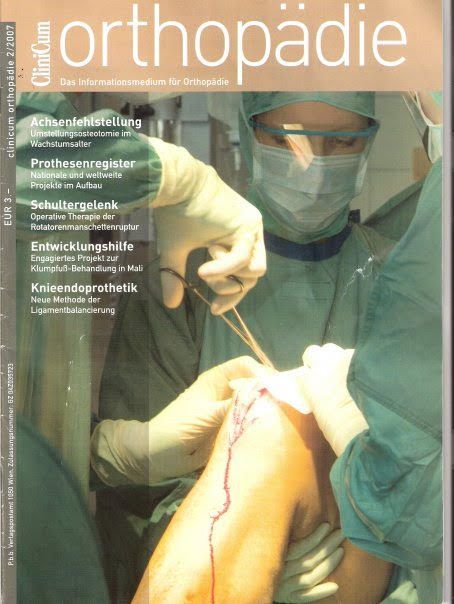 Clinicum Cover Image – Knee Surgery – Dr. Nadja Jiresch