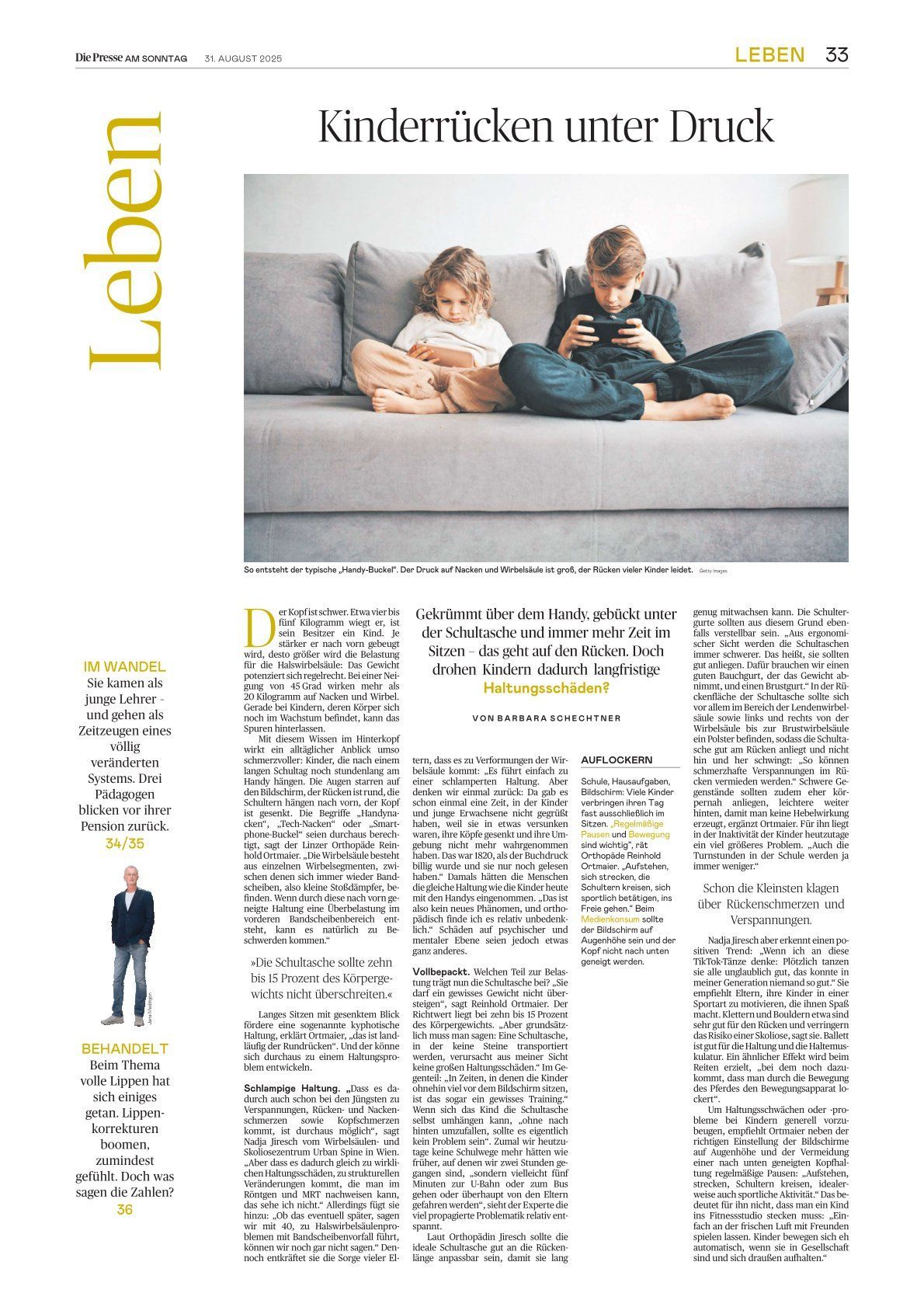 Children’s Backs Under Pressure – Expert Interview with Dr. Nadja Jiresch