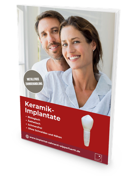 Flyer Keramik-Implantate