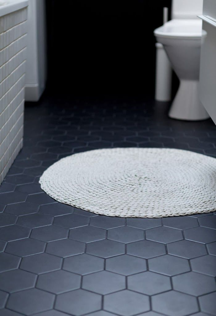 White Rug In Unique Floor Tiles — Hunter Valley Tile Mart in Rutherford, NSW