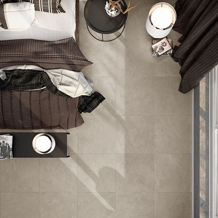 Top View Of New Installed Tiles In Bedroom — Hunter Valley Tile Mart in Rutherford, NSW