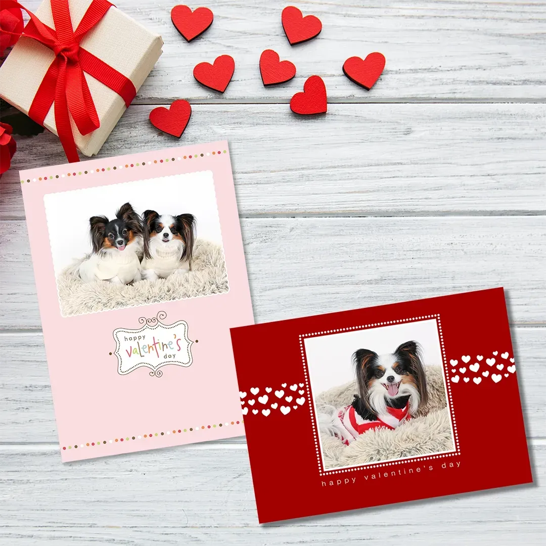 Greeting card on Table 