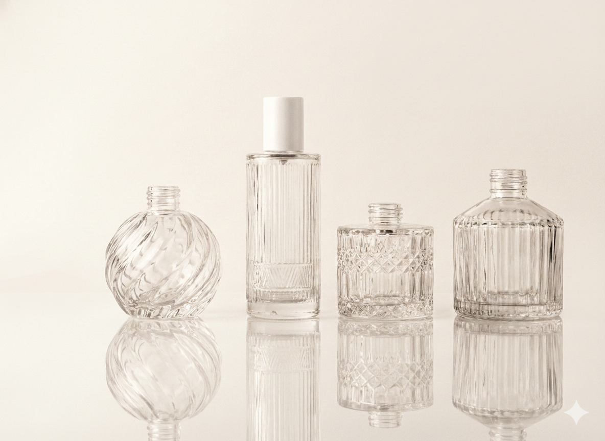 glass perfume bottles for fragrance brands