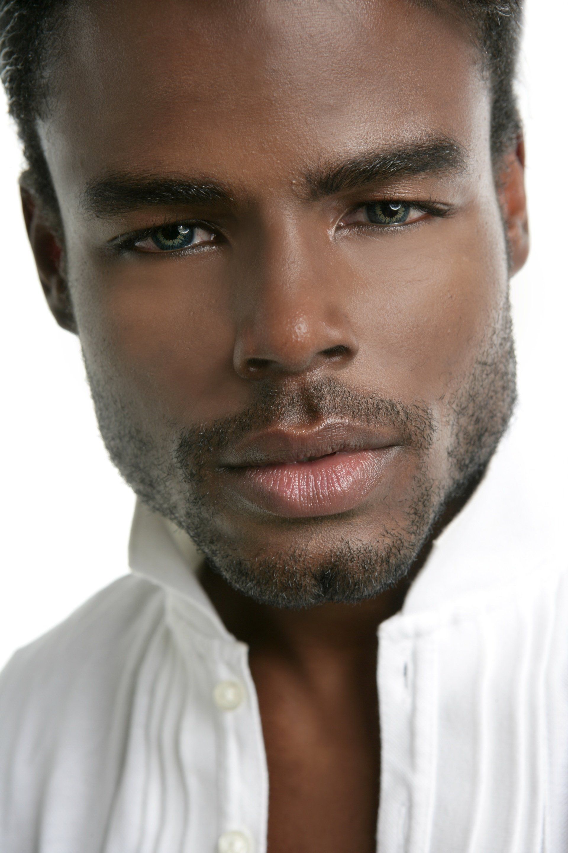 a guy with a strong jaw