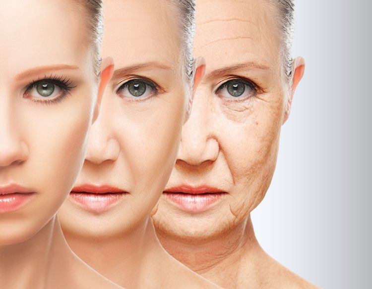 Aging woman