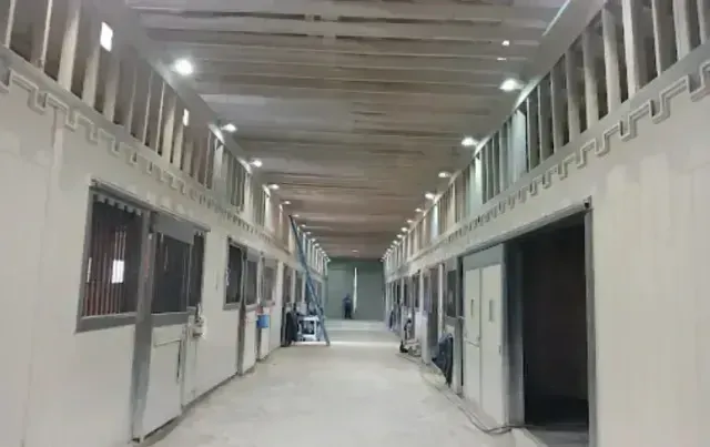 Local Electricians – Local electricians have successfully completed a professional lighting installation in a spacious barn, showcasing their expertise in large-scale electrical projects.