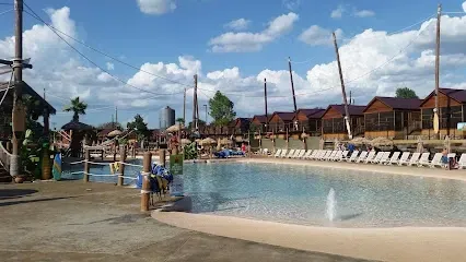 AT Electric LLC provides reliable electrical solutions for resorts and entertainment venues like this tropical-themed water park.