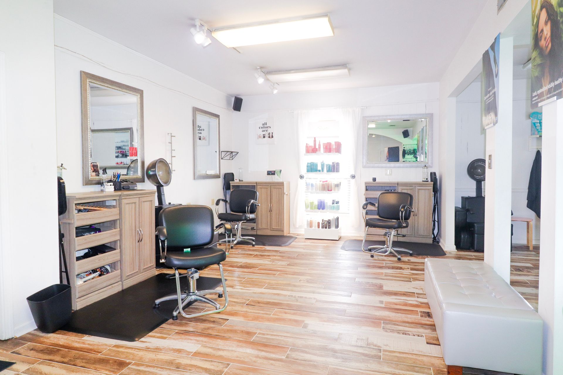 salon floor
