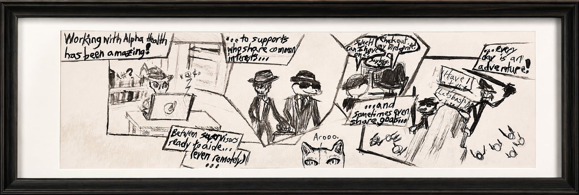 alpha health resident testimonial artwork
