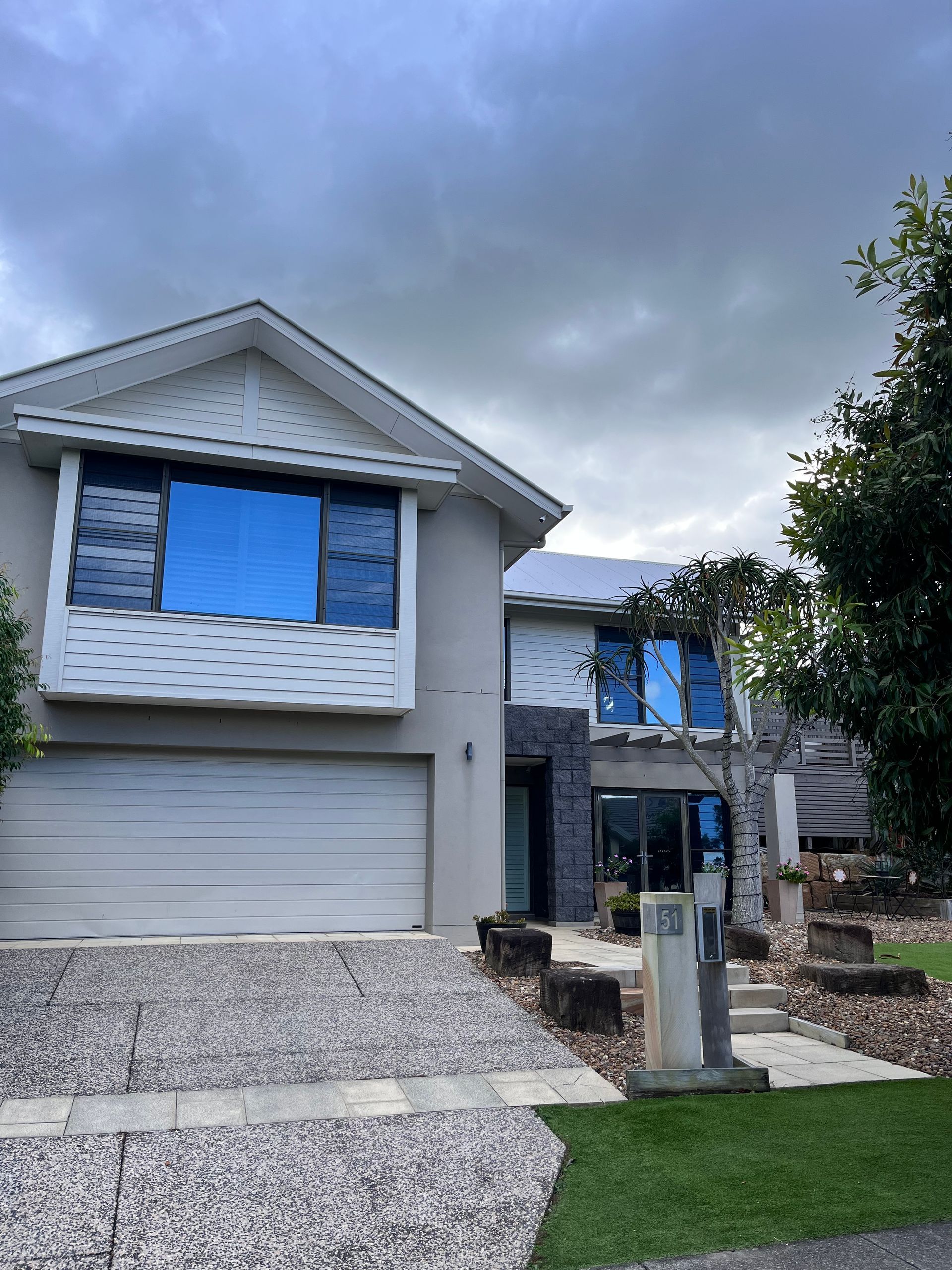 A House With Tinted Windows — Solarmaster in Murarrie, QLD
