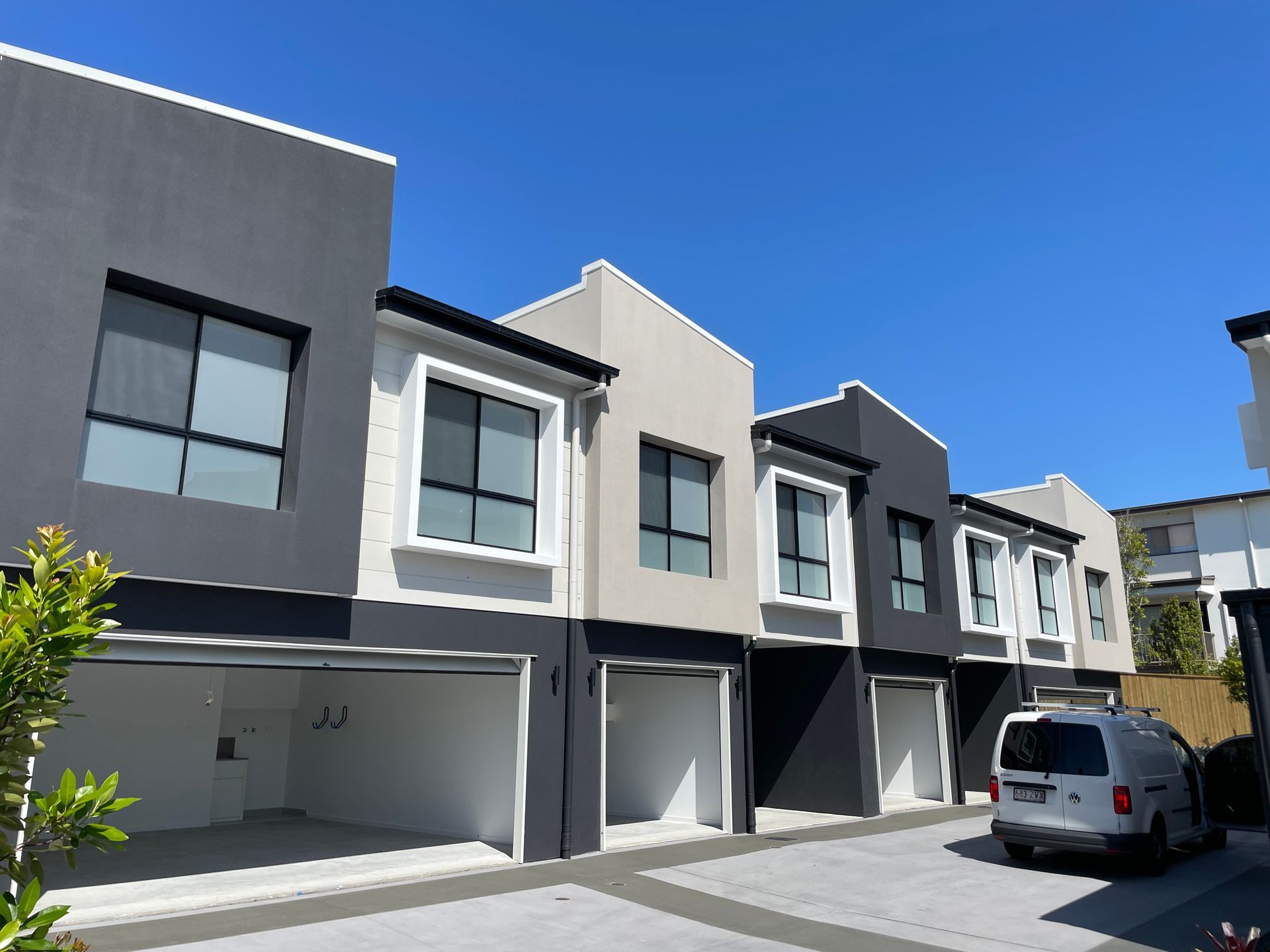 Townhouses With Tinted Windows — Solarmaster in Murarrie, QLD