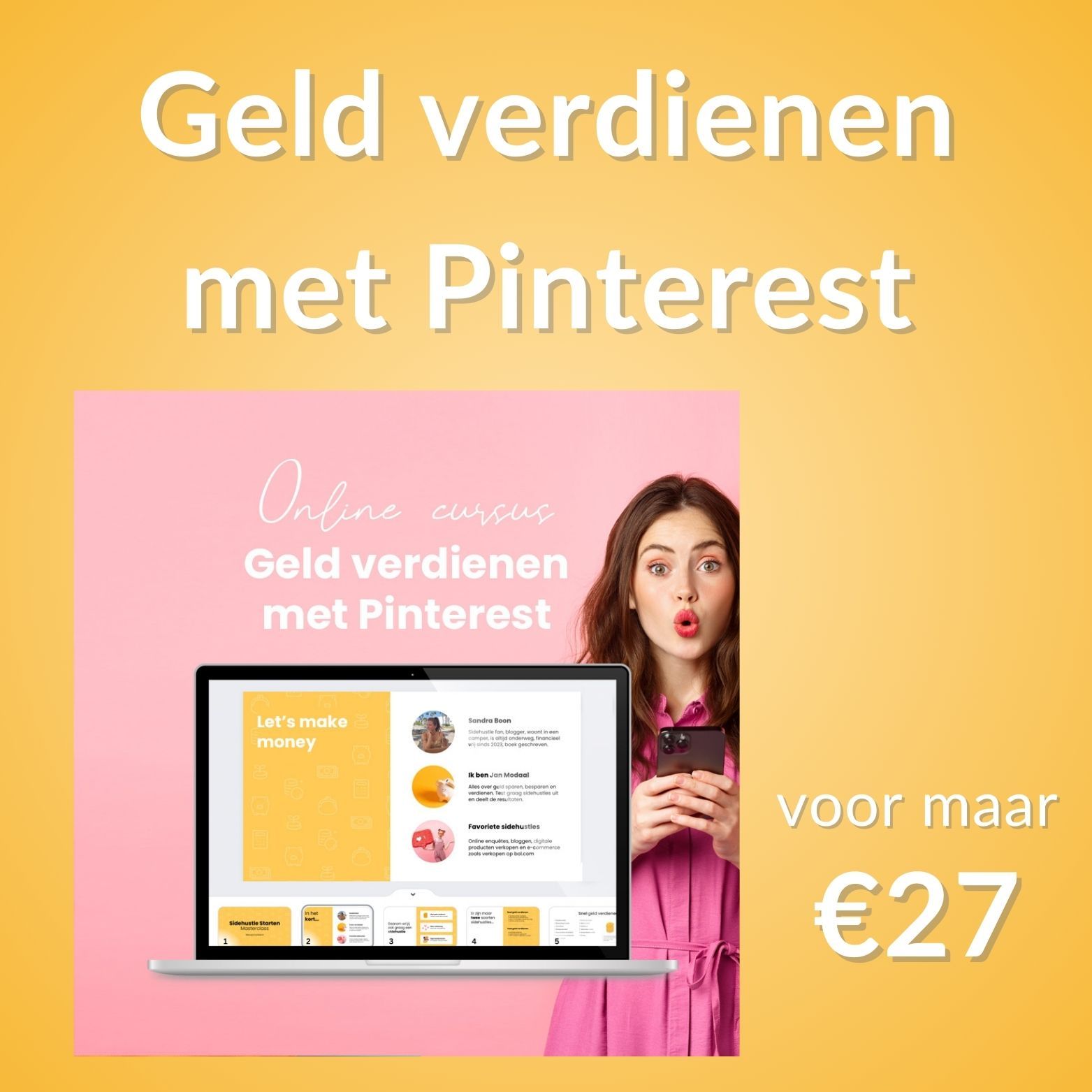 geld verdienen met pinterest