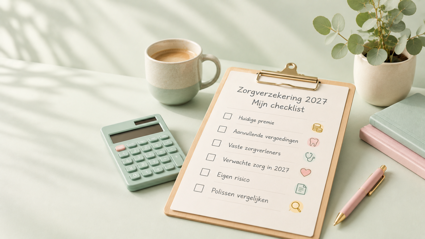Zorgverzekering 2027 vergelijken: maak dit lijstje