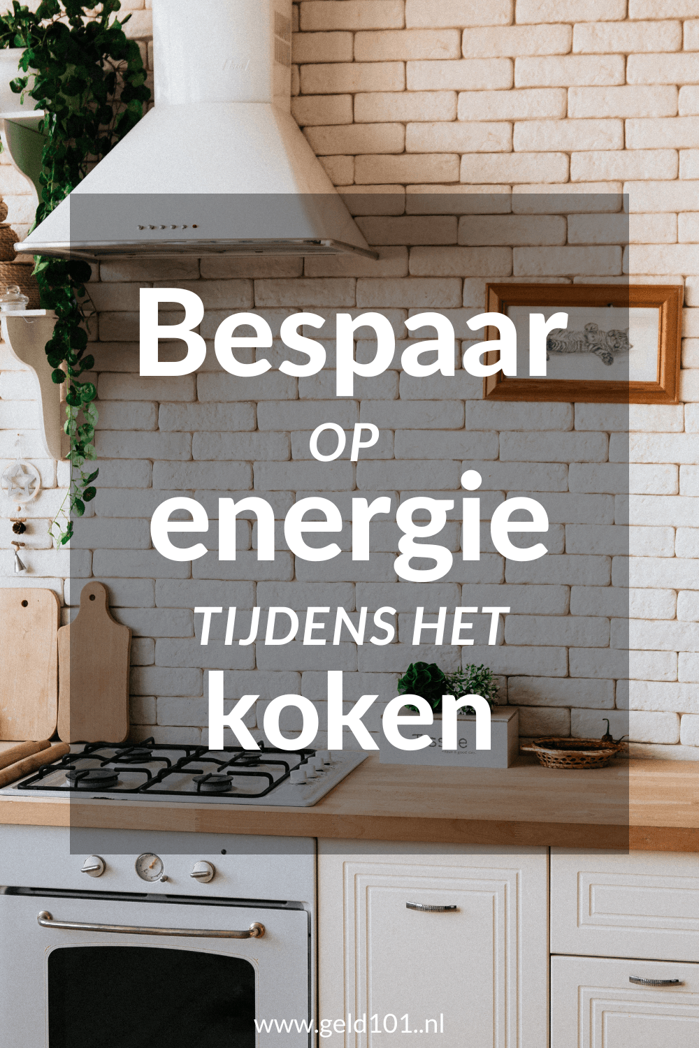 bespaar op energie tijdens het koken