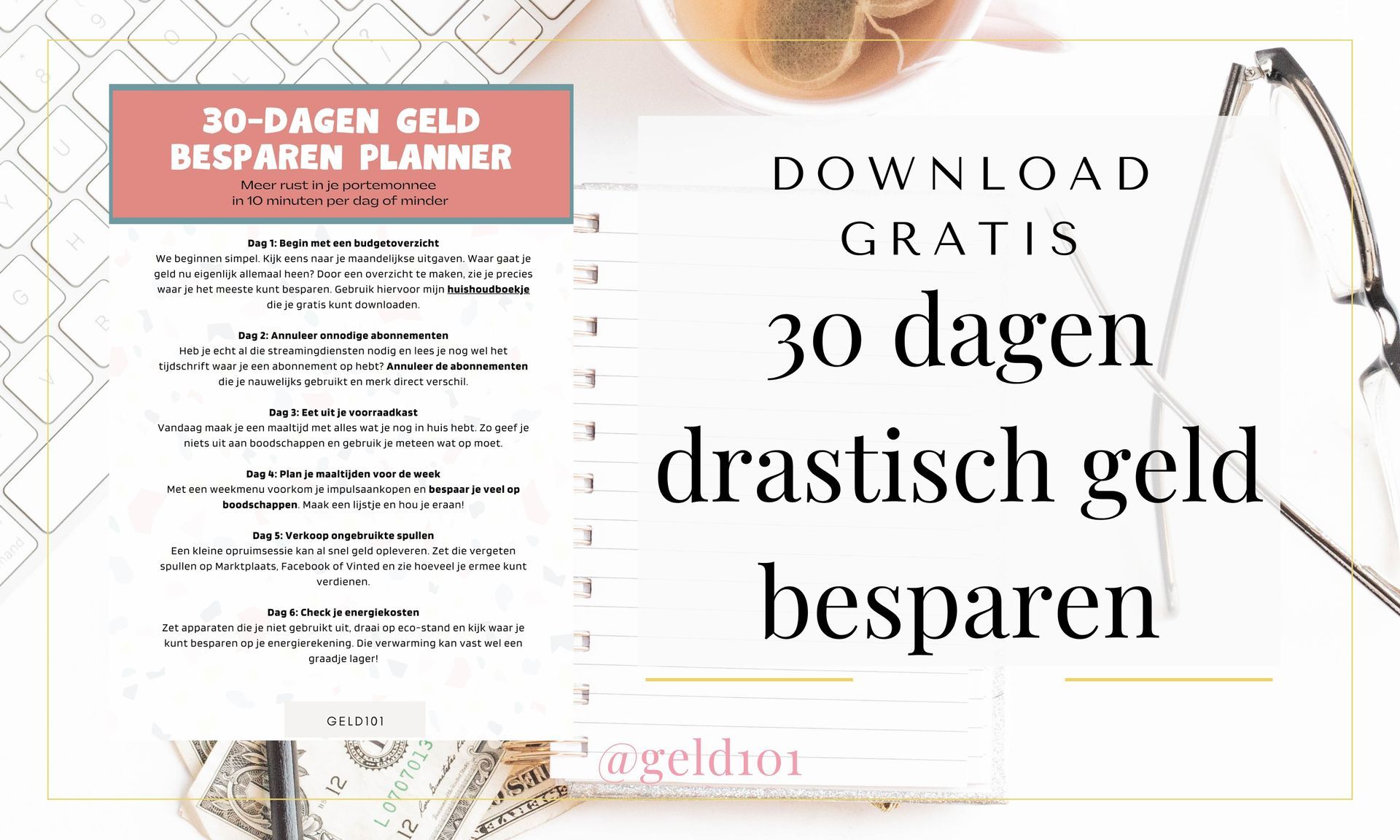 dratisch geld besparen planner