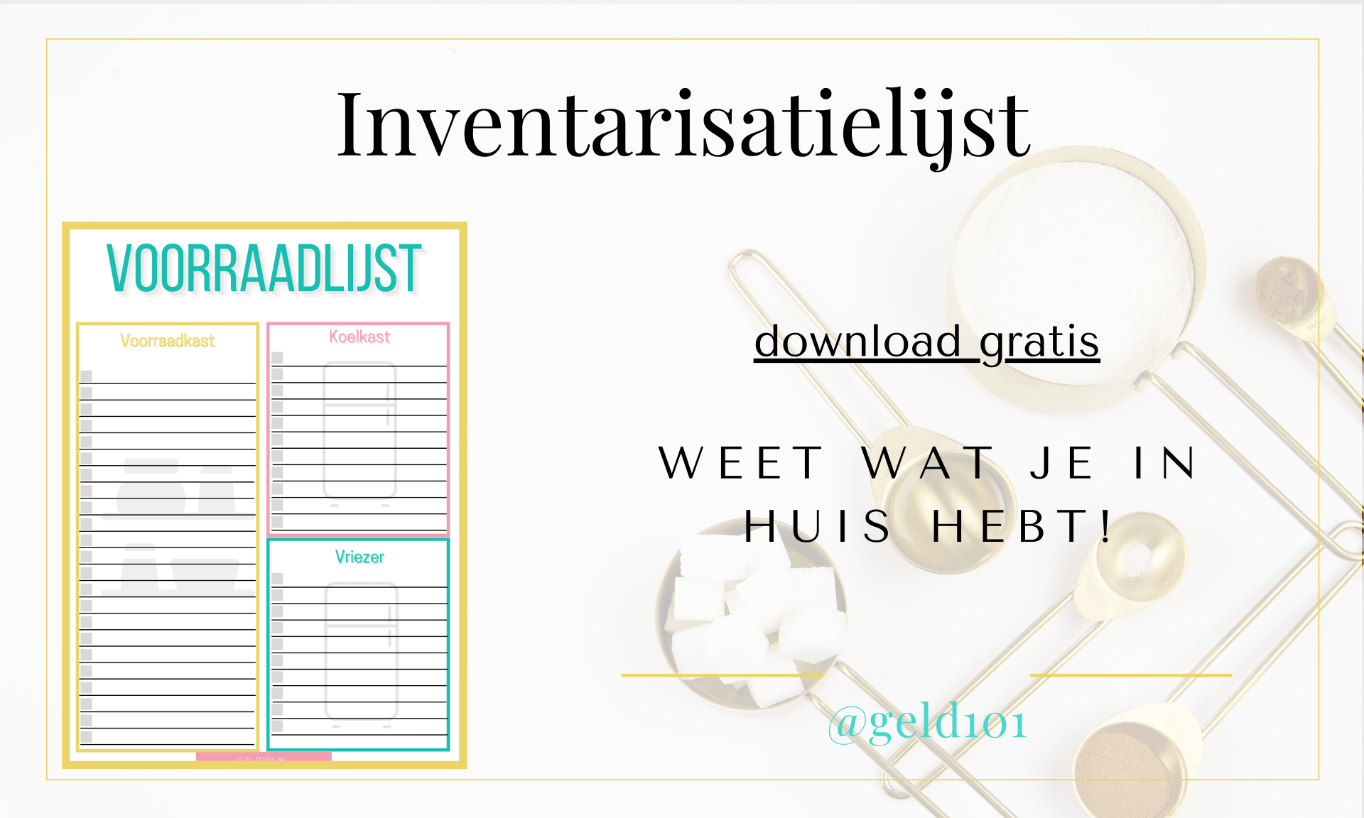 voorraadlijst