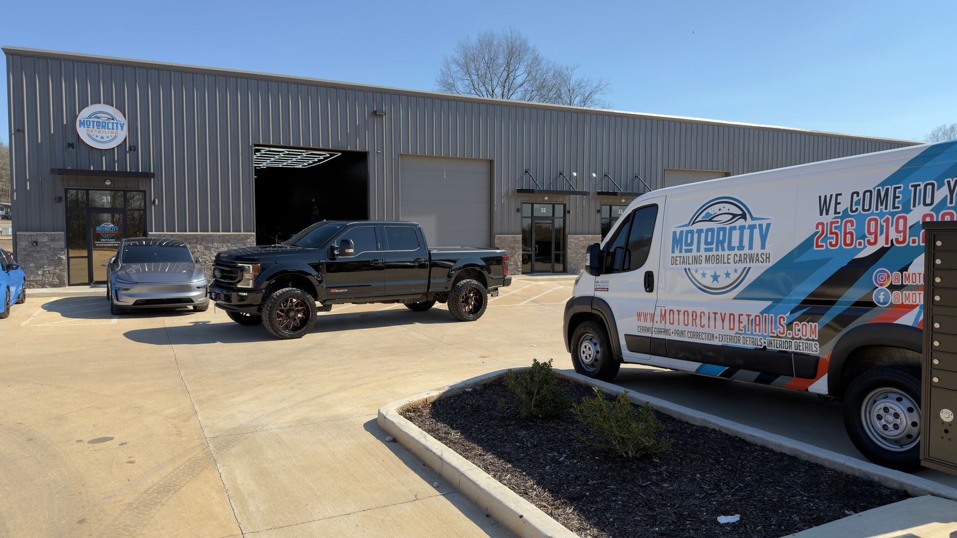 Car detailing shops in huntsville applying ceramic coatings