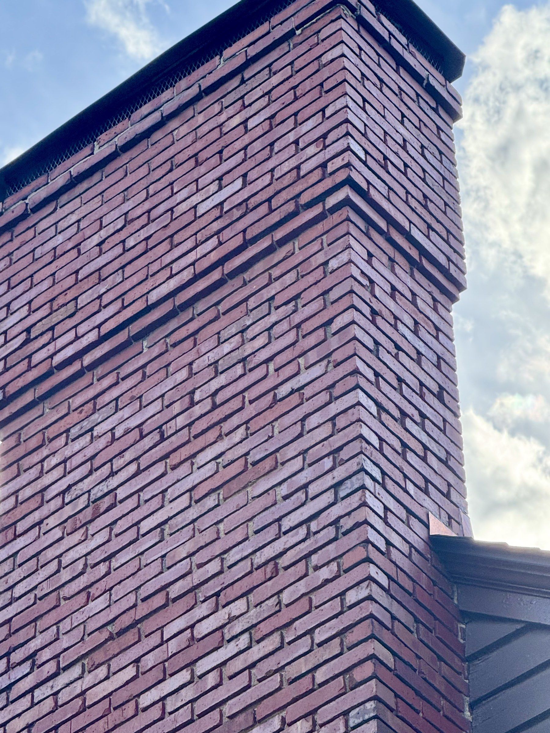 interior brick installation