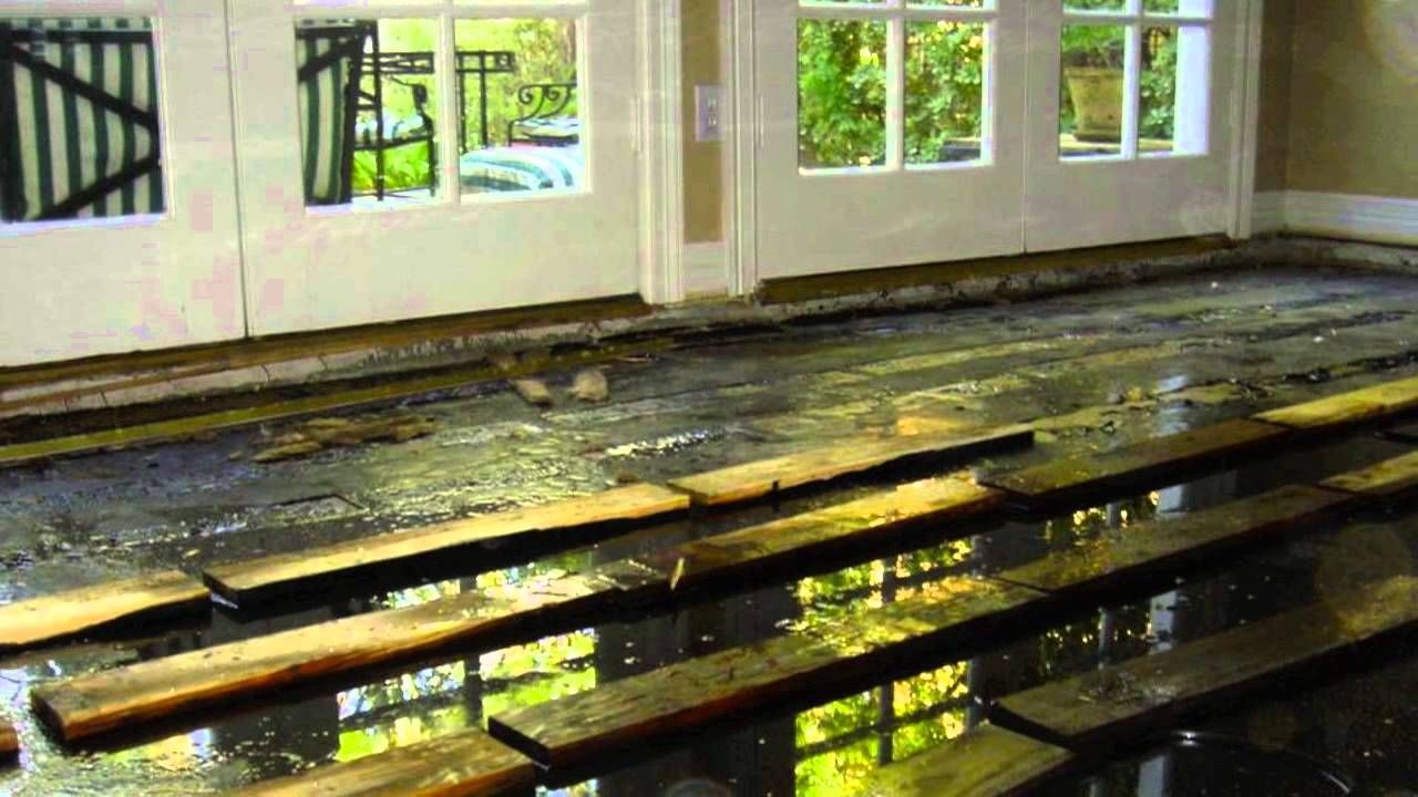 water damage restoration company