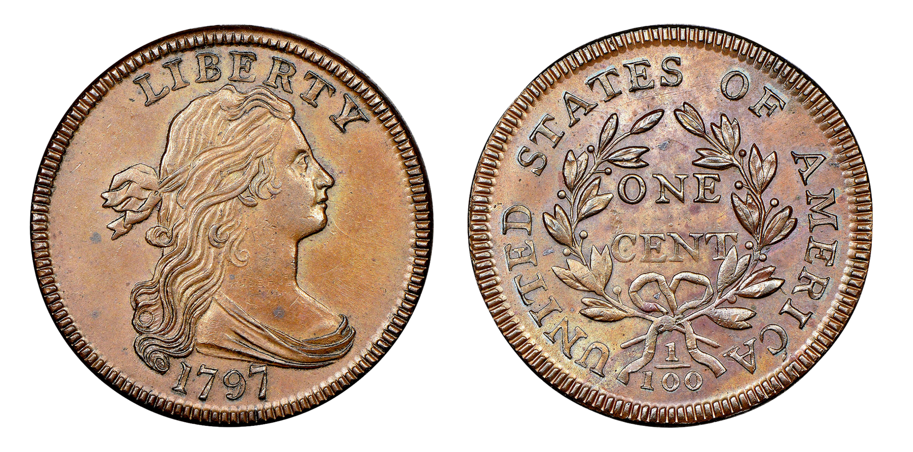 Draped Bust Large Cent:  1796-1807