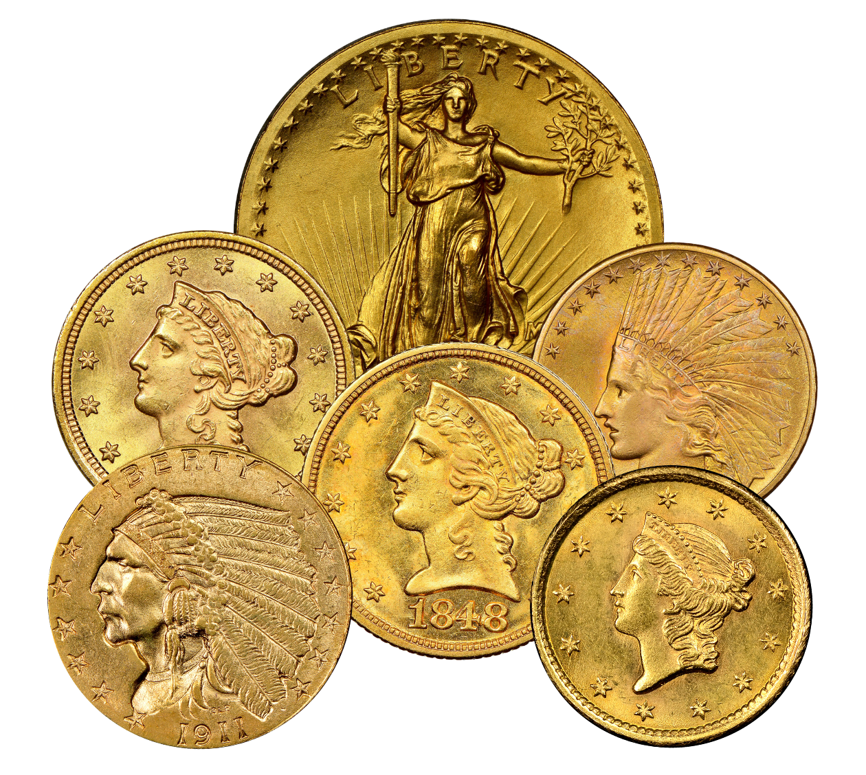 Collection of US & Foreign Gold Coins