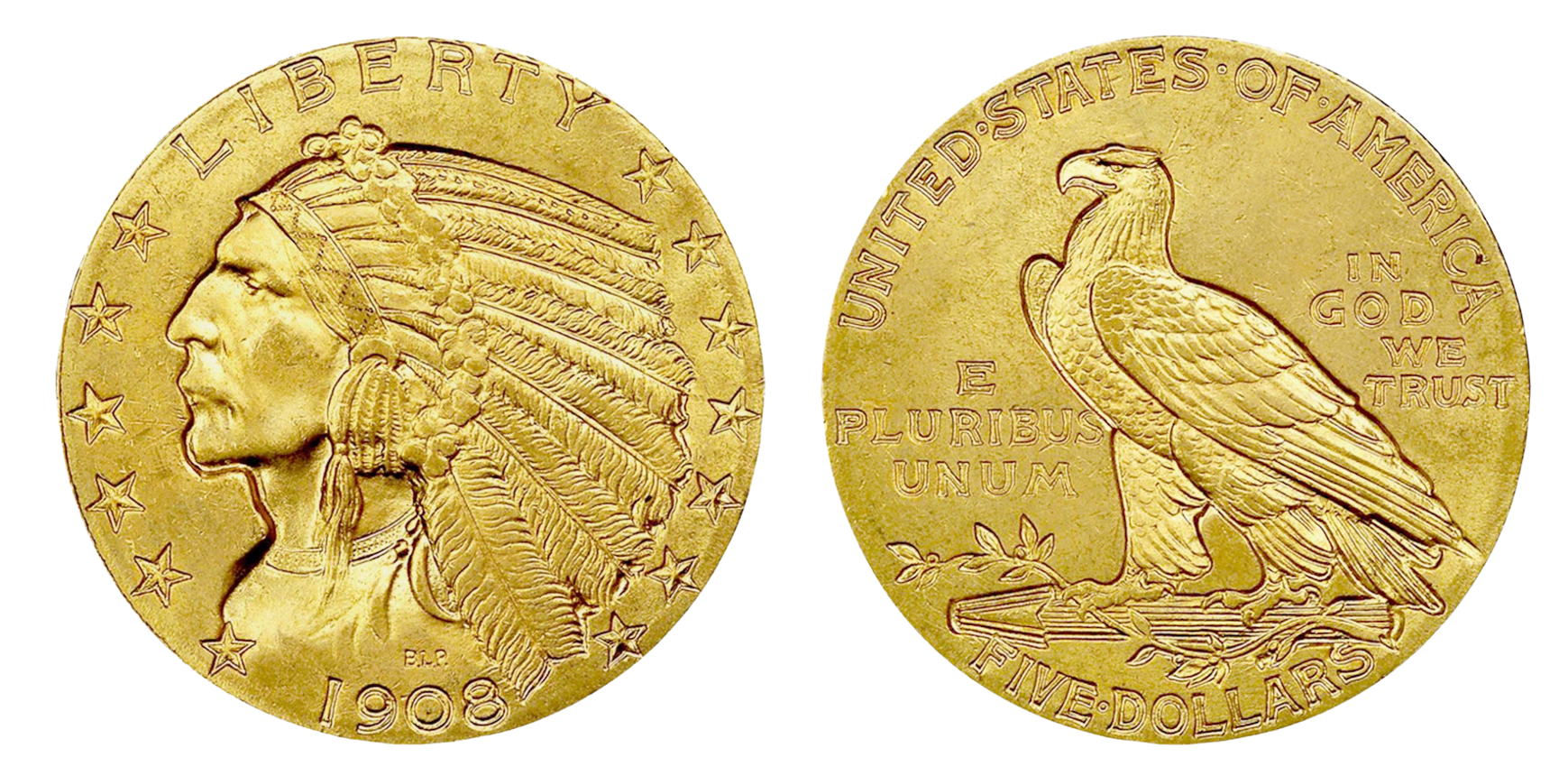 Indian Half:  1908-1916